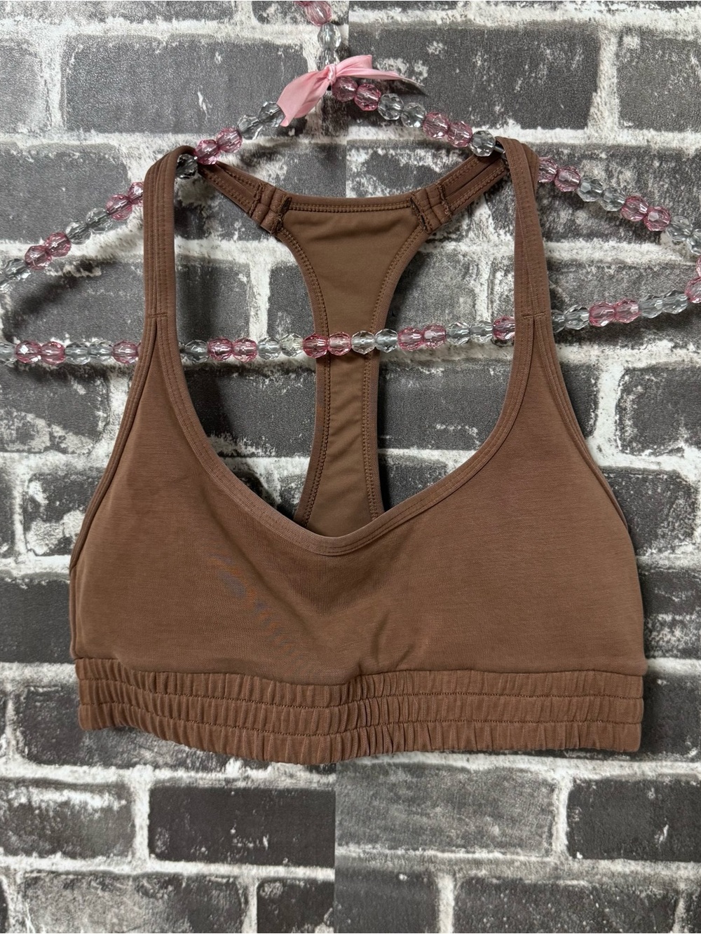 BuffBunny Collection sports bra brown